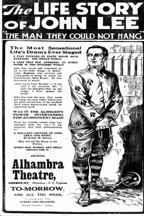 Poster for The Life Story of John Lee, or The Man They Could Not Hang