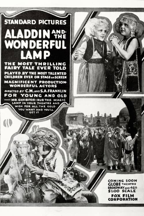 Poster for Aladdin and the Wonderful Lamp