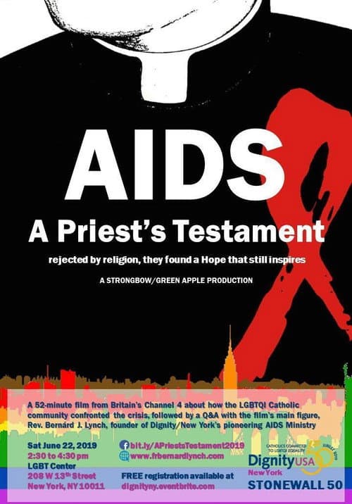 Poster for AIDS: A Priest's Testament