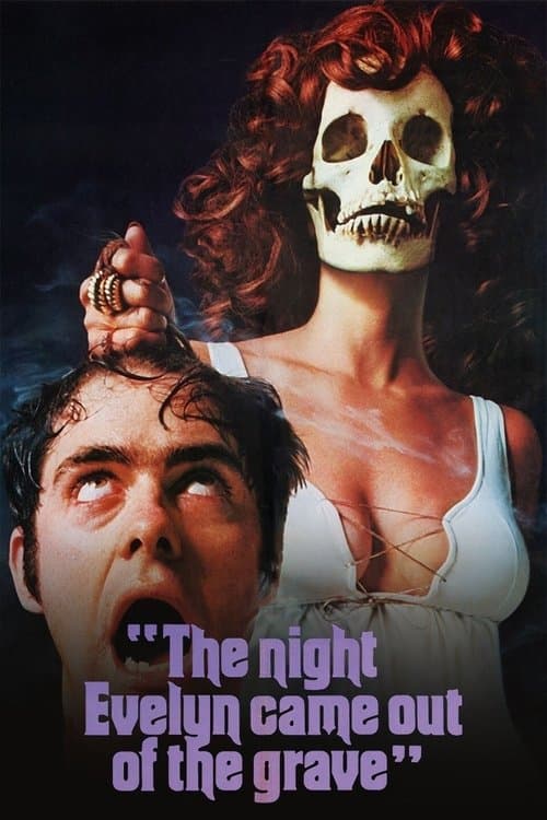 Poster for The Night Evelyn Came Out of the Grave