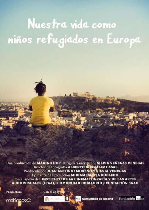 Poster for Nuestra vida como niños refugiados en Europa