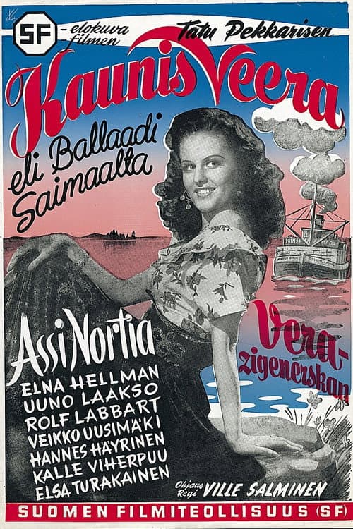 Poster for Kaunis Veera eli ballaadi Saimaalta