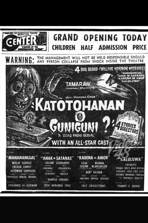 Poster for Katotohanan o guniguni?