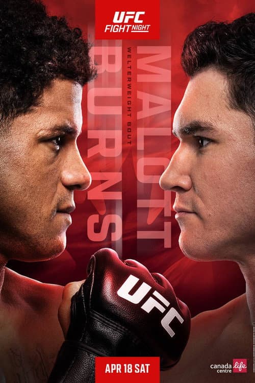 Poster for UFC Fight Night 273: Burns vs. Malott