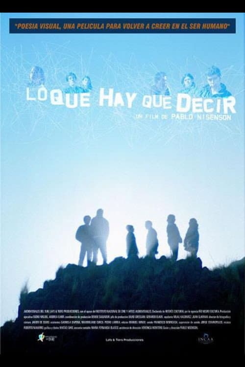 Poster for Lo que hay que decir