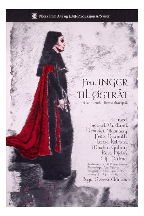 Poster for Lady Inger of Ostrat