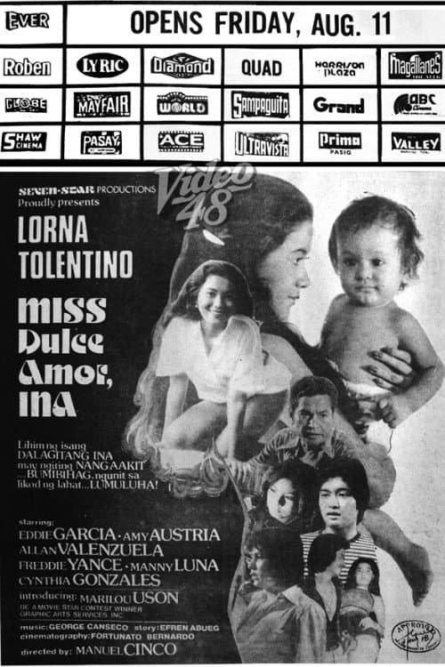 Poster for Miss Dulce Amor, Ina