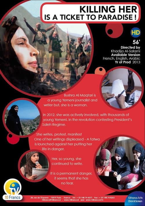Poster for Killing Her Is a Ticket to Paradise