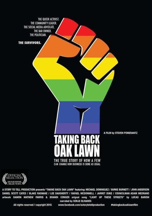 Poster for Taking Back Oak Lawn
