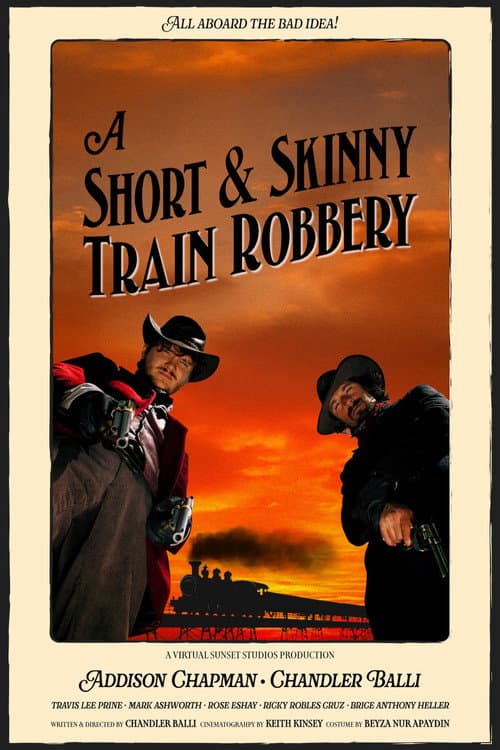 Poster for A Short and Skinny Train Robbery