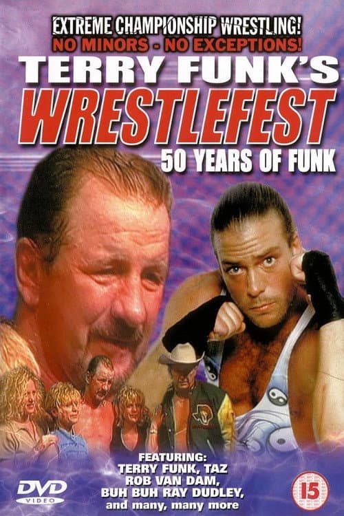 Постер до фільму «ECW WrestleFest: 50 Years of Funk»