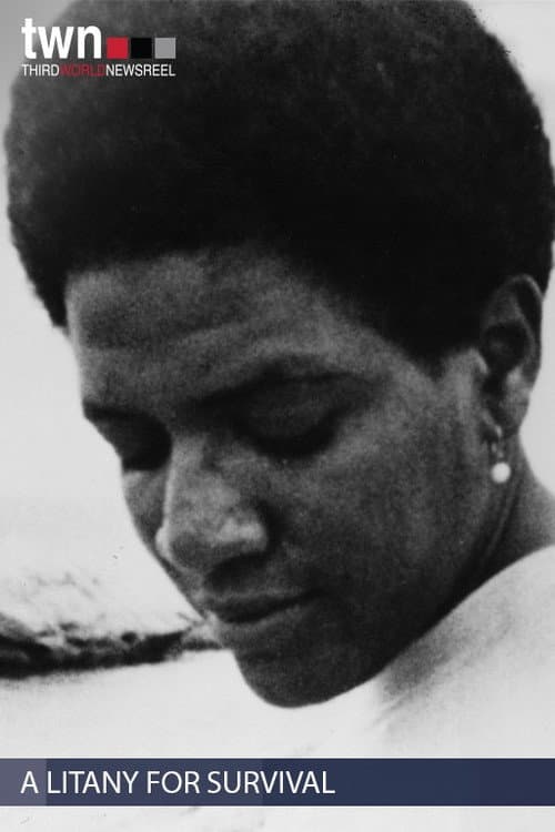 Poster for A Litany for Survival: The Life and Work of Audre Lorde