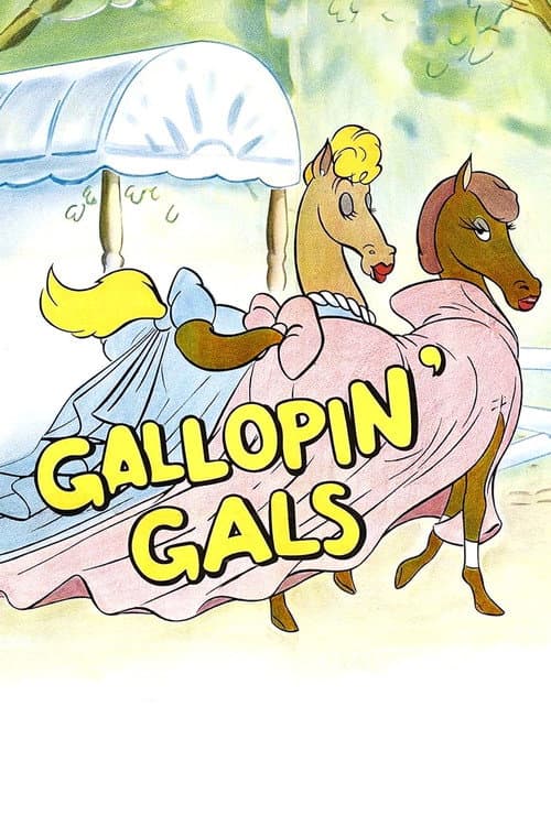 Poster for Gallopin' Gals