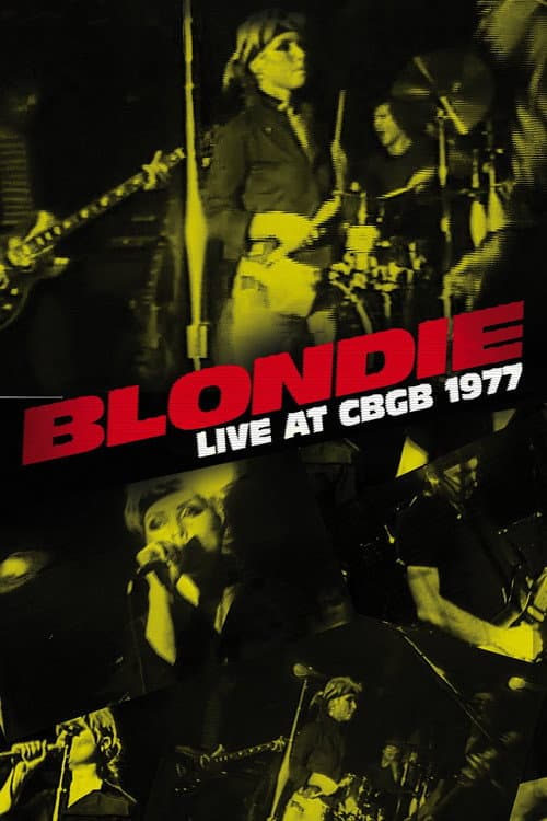 Poster for Blondie: Live at CBGB 1977