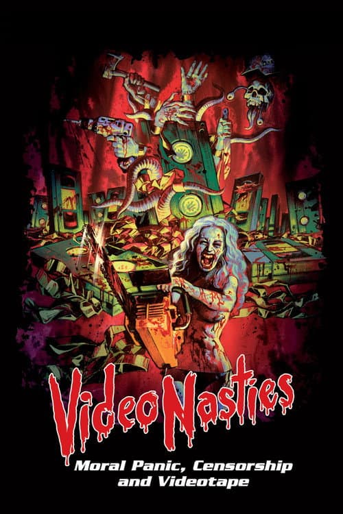 Постер до фільму «Video Nasties: Moral Panic, Censorship & Videotape»