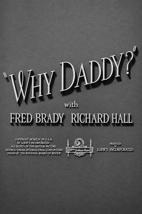 Poster for Why Daddy?