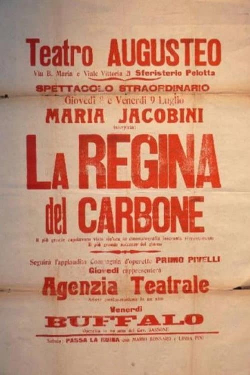 Poster for La regina del carbone