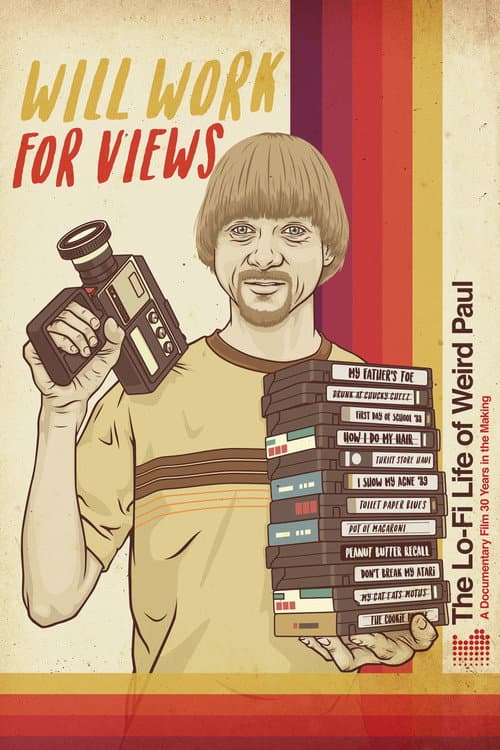 Poster for Will Work for Views: The Lo-Fi Life of Weird Paul