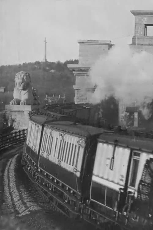 Poster for Menai Bridge, the Day Irish Mail from Euston Entering the Tubular Bridge Over the Menai Straits