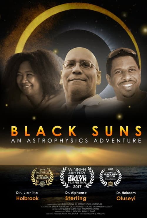 Poster for Black Suns: An Astrophysics Adventure