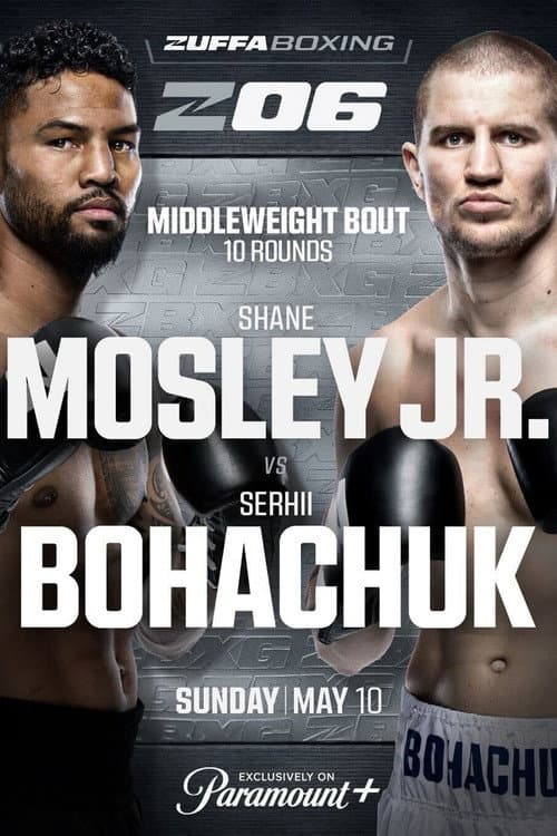 Poster for Shane Mosley Jr. vs. Serhii Bohachuk
