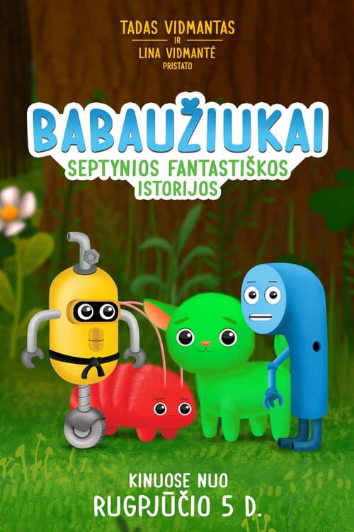 Poster for BABAUZIUKAI. Seven fantastic stories