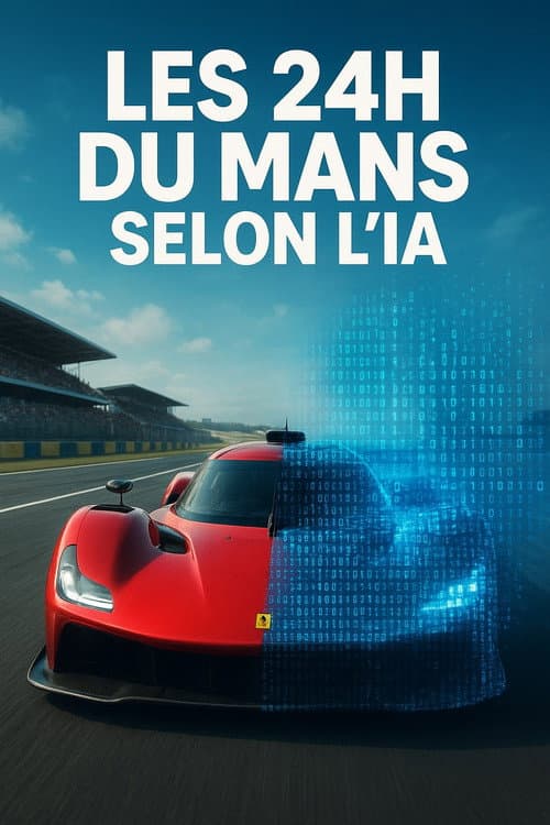 Poster for Les 24h du Mans Selon l'IA