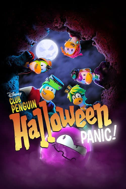 Poster for Club Penguin Halloween Panic!