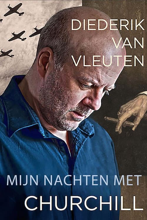 Poster for Diederik van Vleuten: Mijn nachten met Churchill