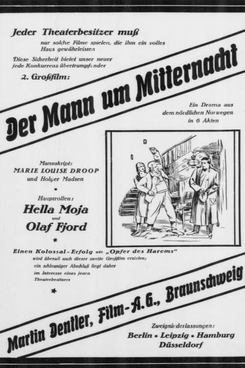 Poster for Der Mann um Mitternacht
