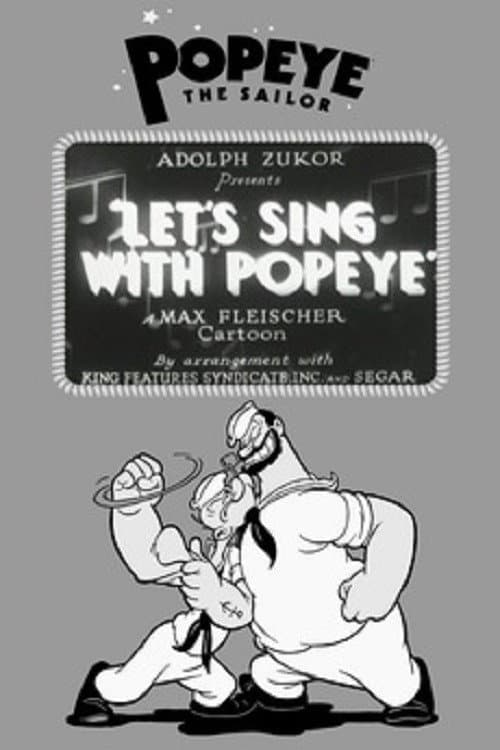 Poster for Let's Sing with Popeye