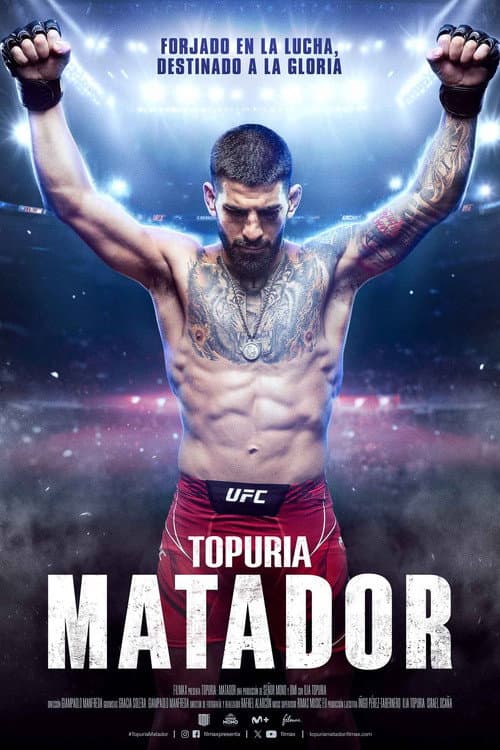 Poster for Topuria. Matador