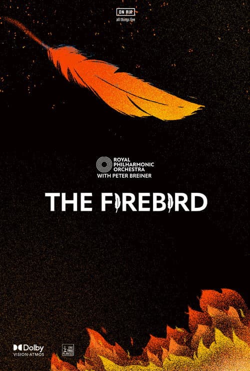 Poster for Igor Stravinsky's 'The Firebird' by The Royal Philharmonic Orchestra