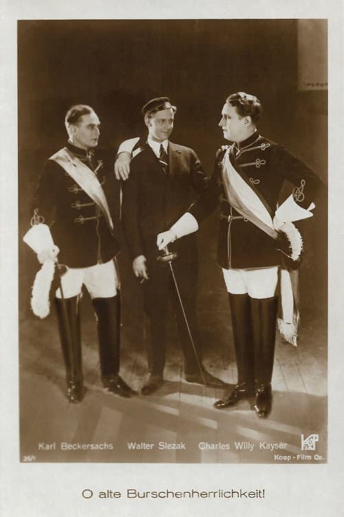 Poster for O alte Burschenherrlichkeit