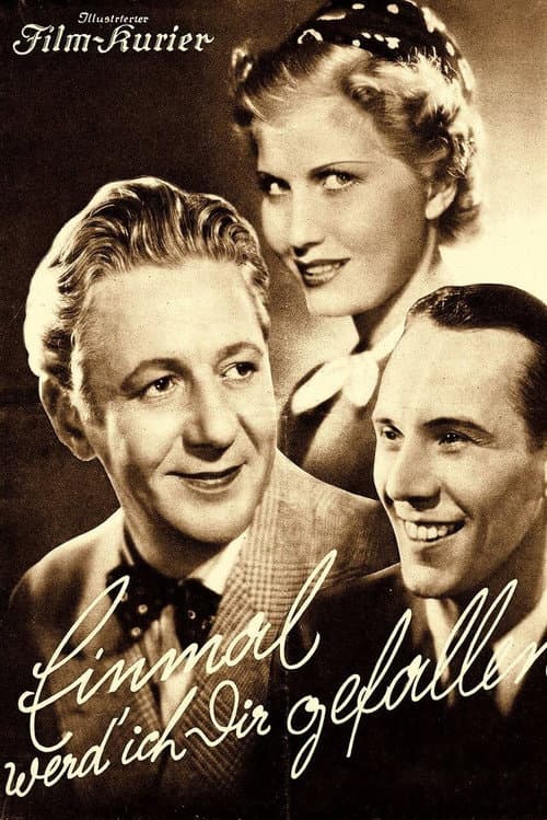 Poster for Einmal werd' ich Dir gefallen