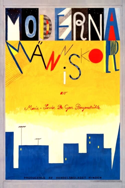 Poster for Moderna människor