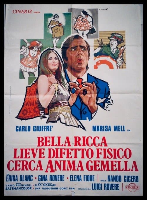Poster for Beautiful, Rich, Slight Physical Defect, Seeks Soulmate