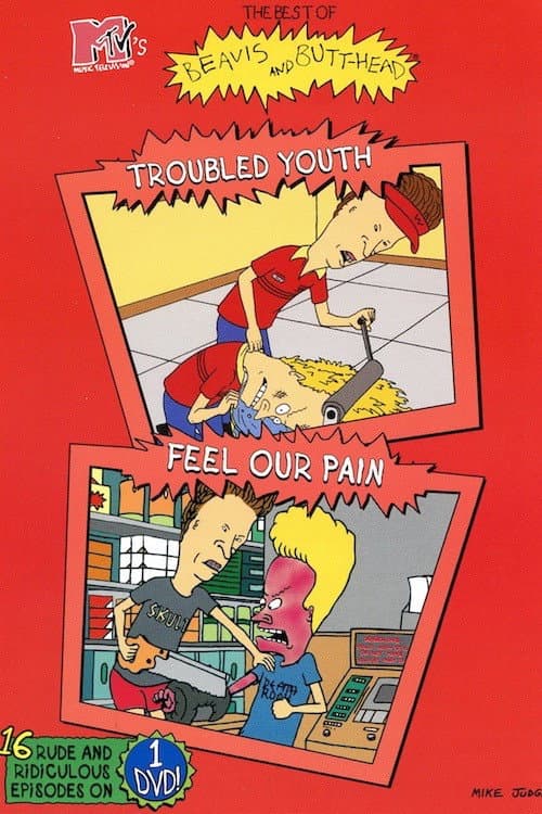 Постер до фільму «Beavis and Butt-Head: Troubled Youth / Feel Our Pain»