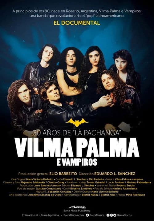 Poster for 30 Years of La Pachanga: Vilma Palma and Vampires