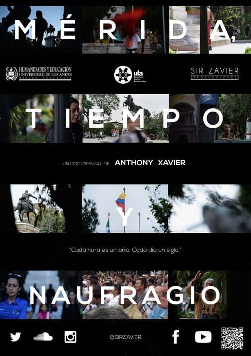 Poster for Mérida, Tiempo y Naufragio.