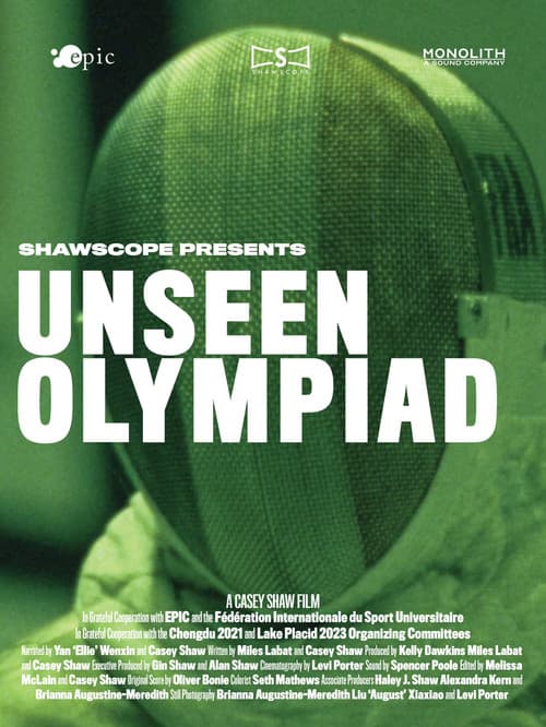 Poster for Unseen Olympiad