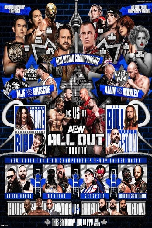 Poster for AEW All Out 2025