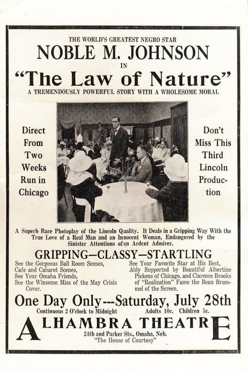 Poster for The Law of Nature
