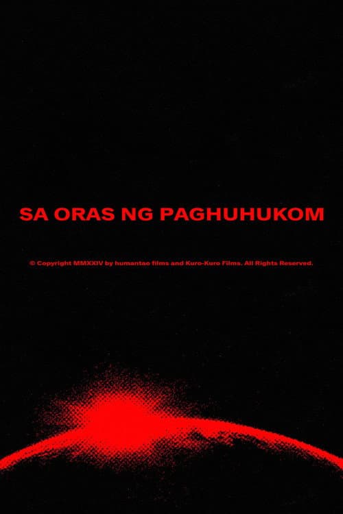 Poster for Sa Oras ng Paghuhukom