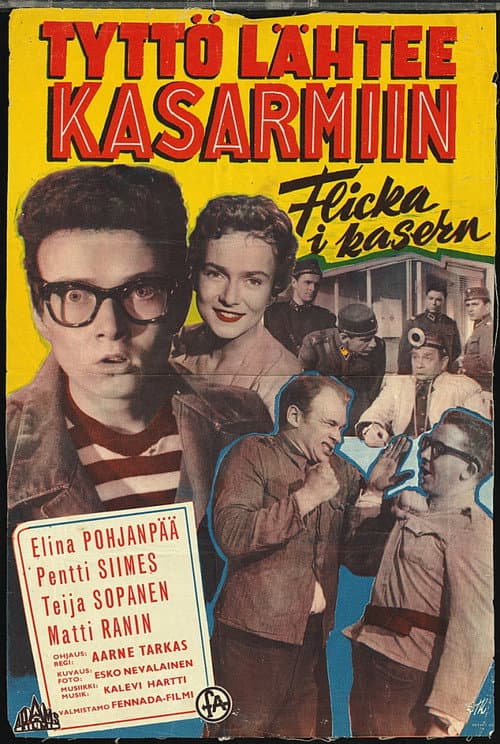 Poster for Tyttö lähtee kasarmiin