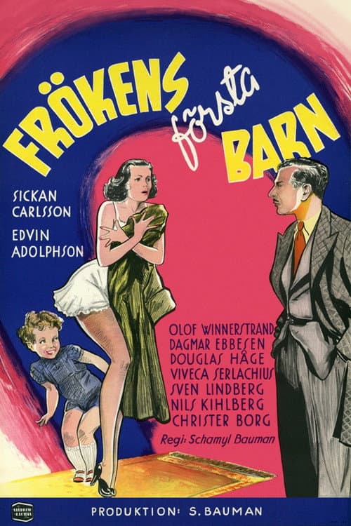 Poster for Frökens första barn