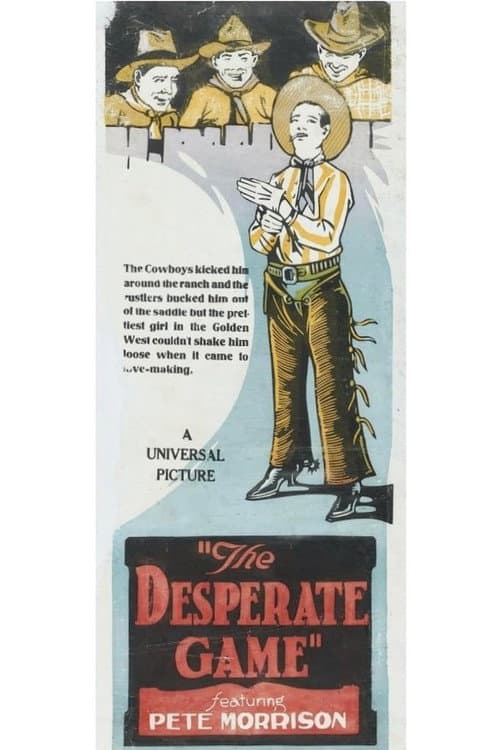 Poster for The Desperate Game