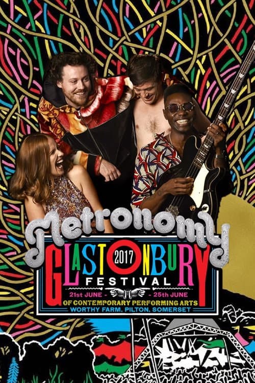 Poster for Metronomy at Glastonbury 2017