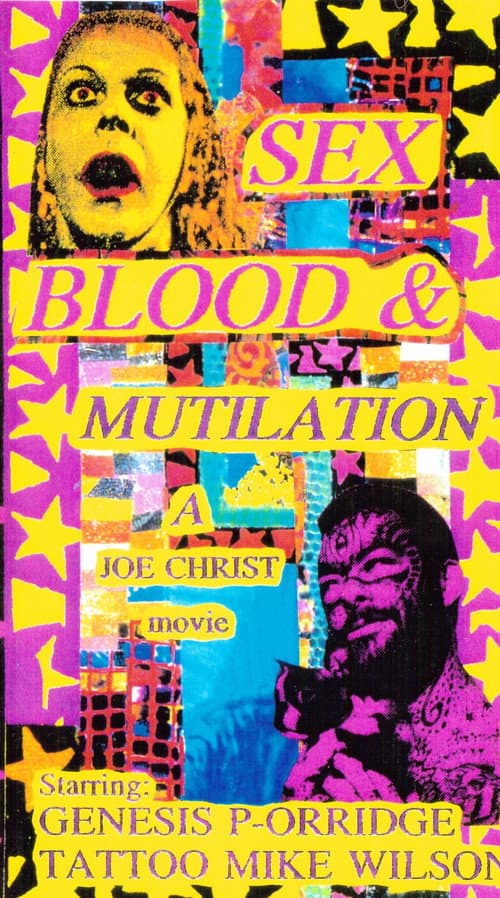 Poster for Sex, Blood and Mutilation