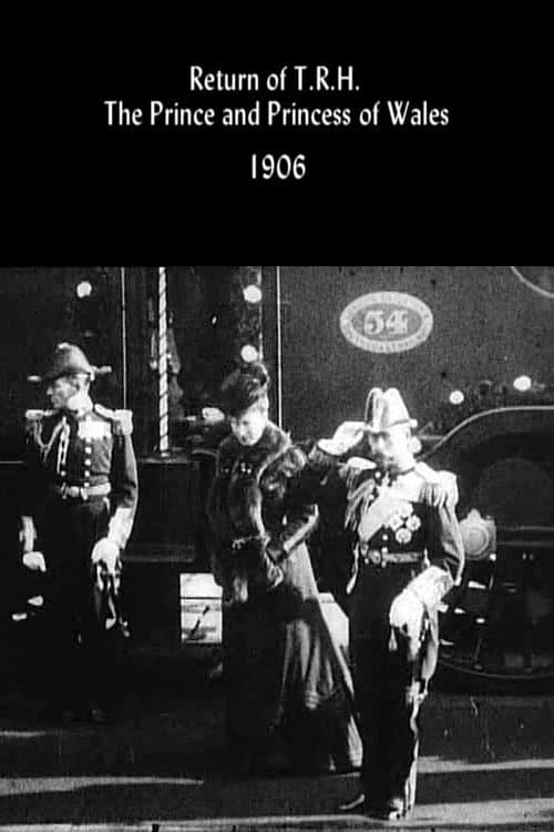 Poster for Return of T.R.H. the Prince and Princess of Wales